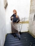 skirt and jacket_tricot_taupe